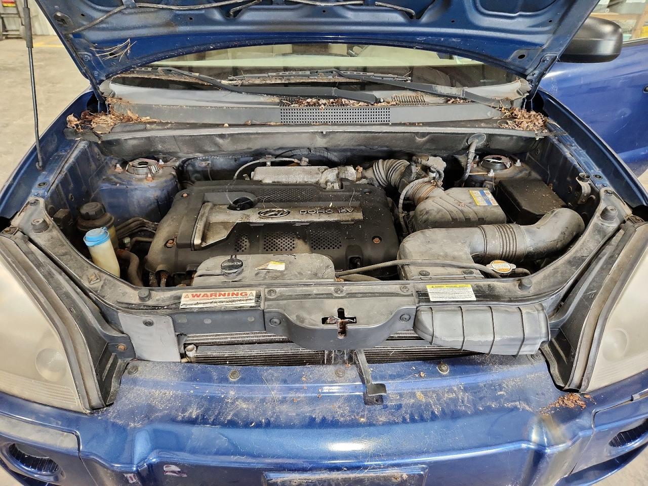 2007 Hyundai Tucson Gls Blue vin: KM8JM12B97U555041