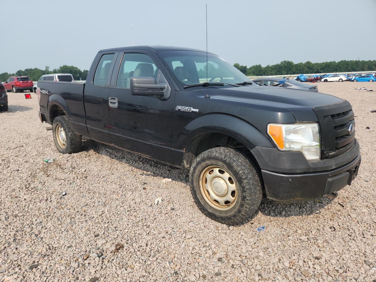 2012 Ford F150 Super Cab Black vin: 1FTFX1EF4CFC82153