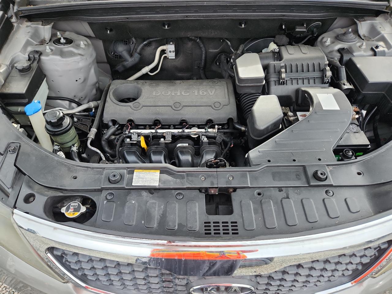2012 Kia Sorento Lx Gray vin: 5XYKT3A17CG203426