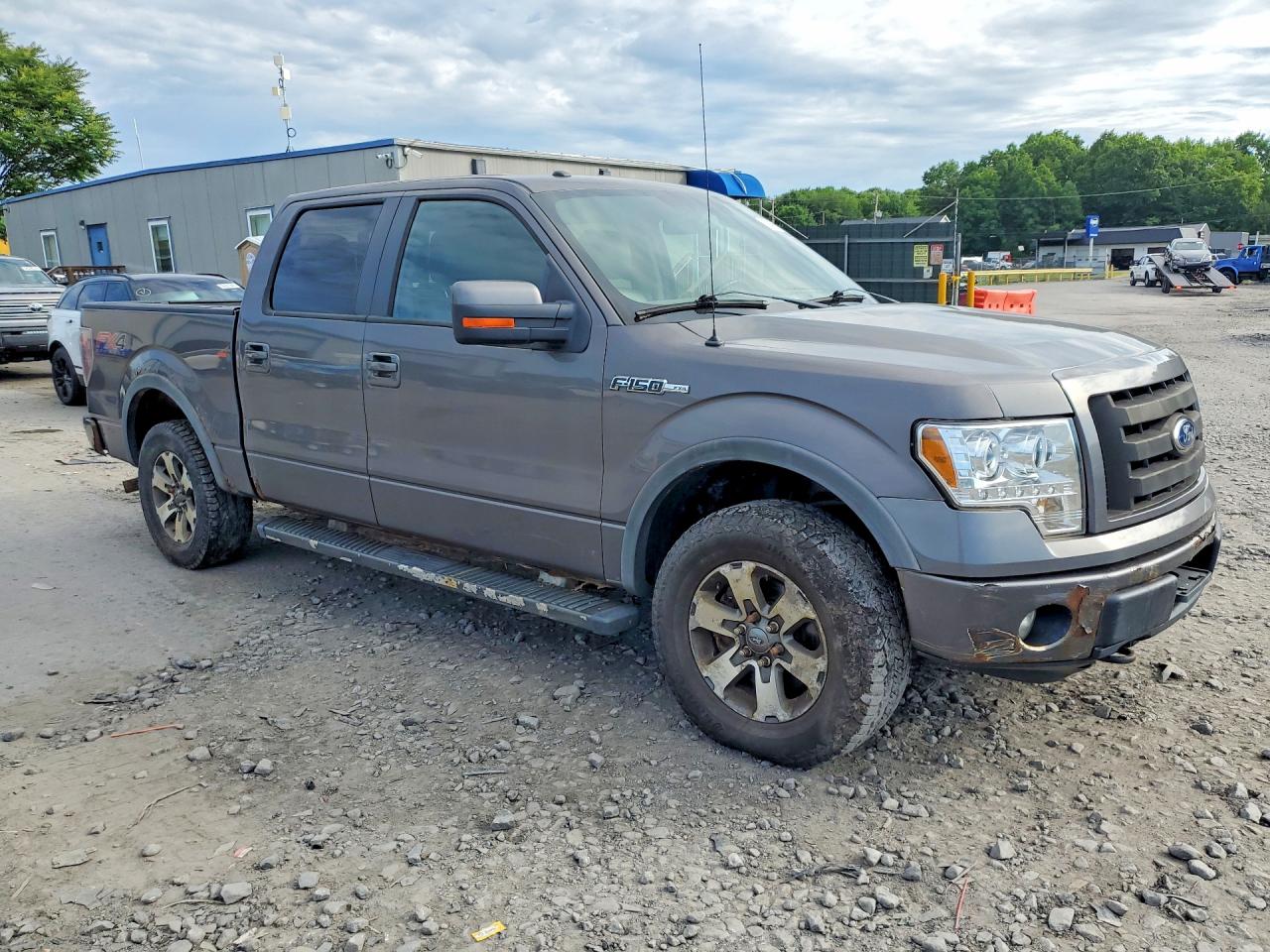 2012 Ford F150 Supercrew Gray vin: 1FTFW1EF1CKD34932