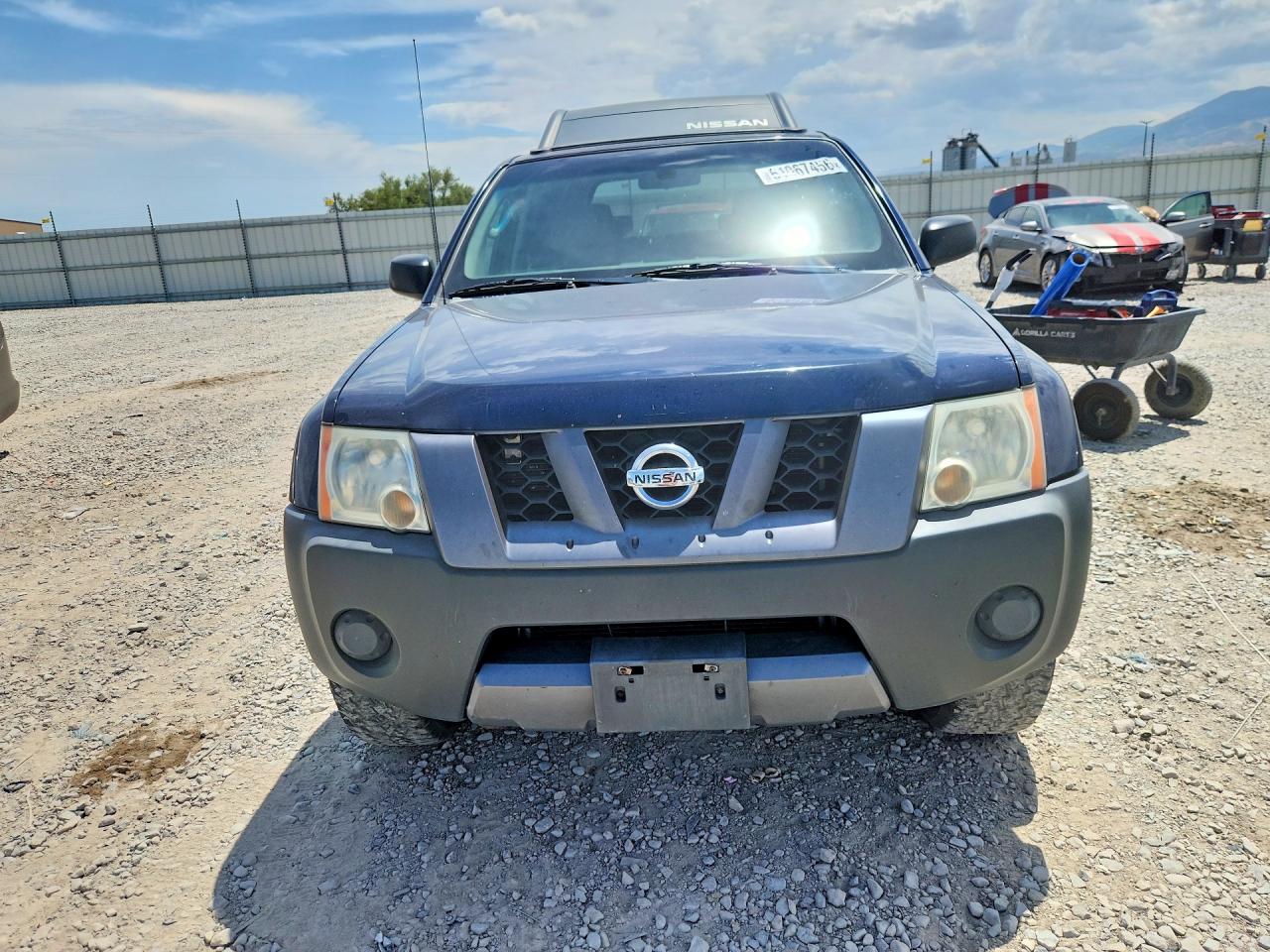 2008 Nissan Xterra X Синий vin: 5N1AN08W08C505038