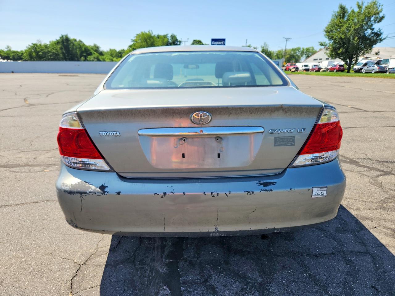 2006 Toyota Camry Le Silver vin: 4T1BE32K16U706076