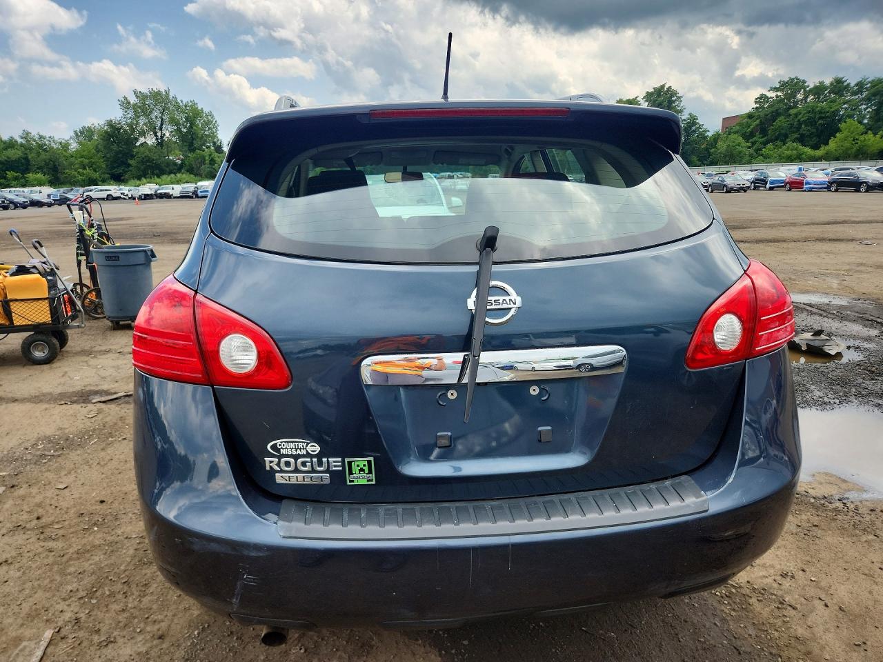 2014 Nissan Rogue Select S Blue vin: JN8AS5MT7EW601527