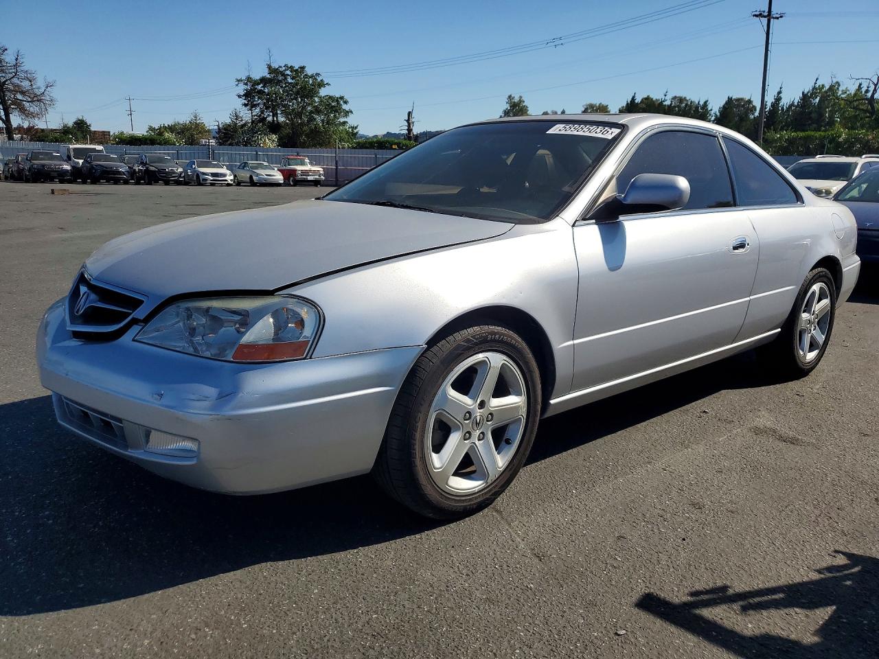 2001 Acura 3.2cl Type-s Silver vin: 19UYA42601A030962