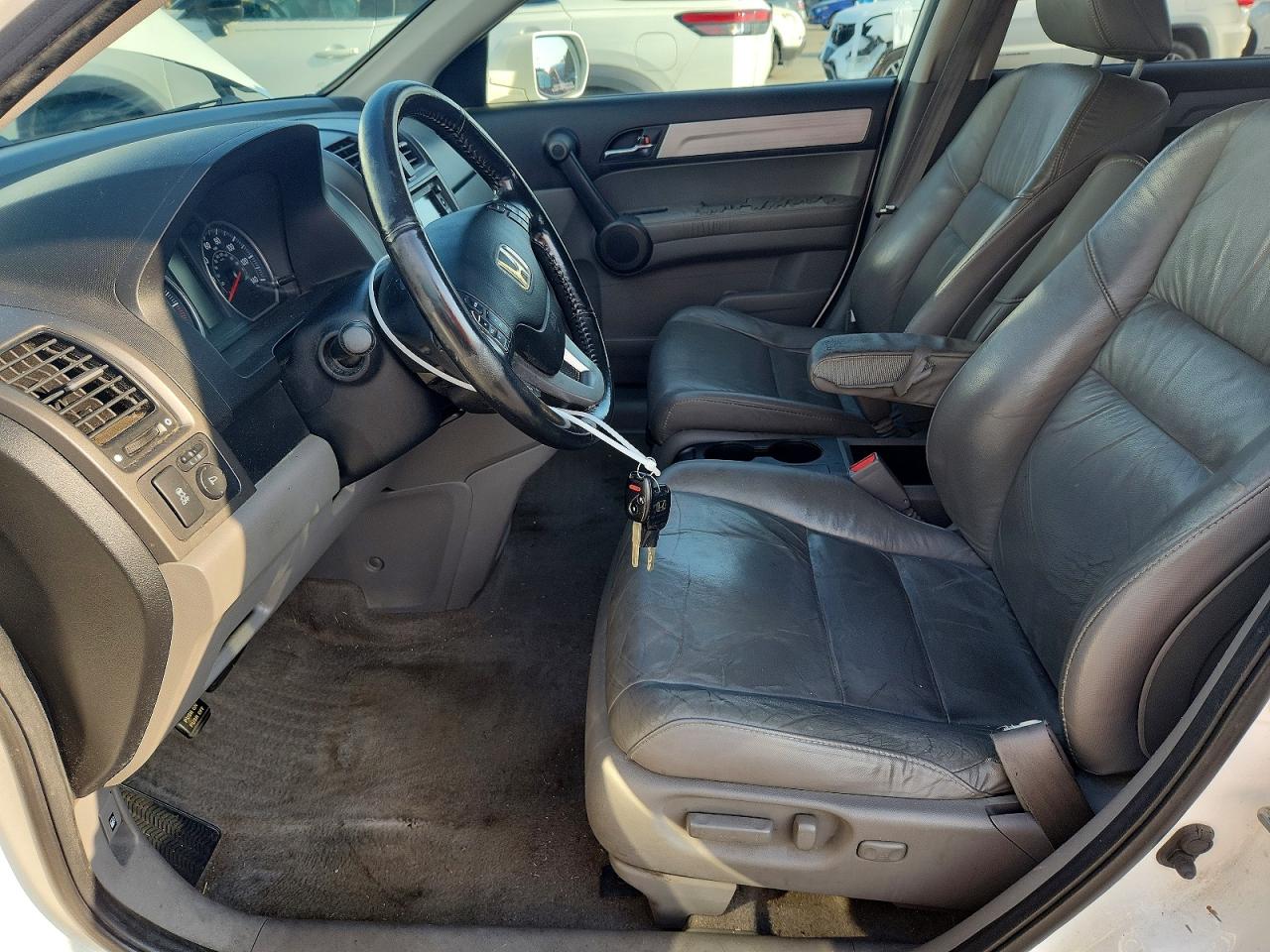 2010 Honda Cr-v Exl White vin: 5J6RE4H73AL038317