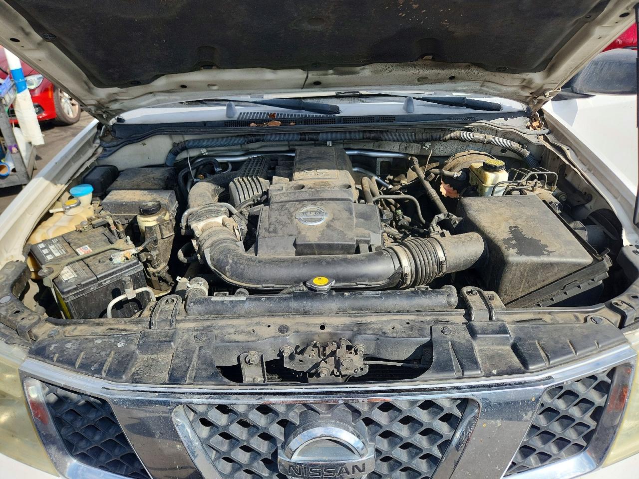 2007 Nissan Frontier Se White vin: 1N6AD09U67C441586