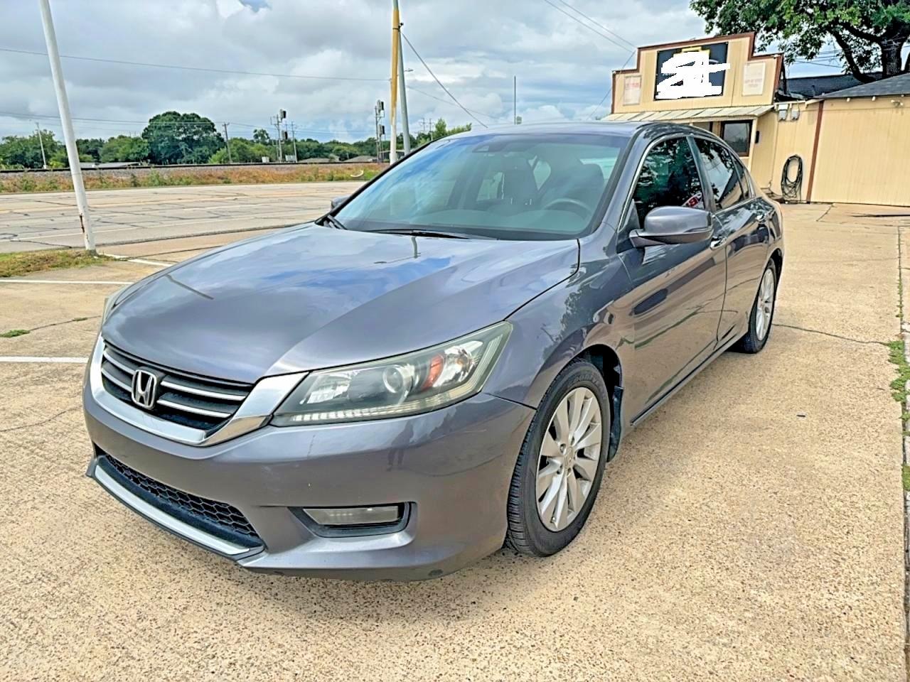 2015 Honda Accord Ex/ Exl Gray vin: 1HGCR2F8XFA154800