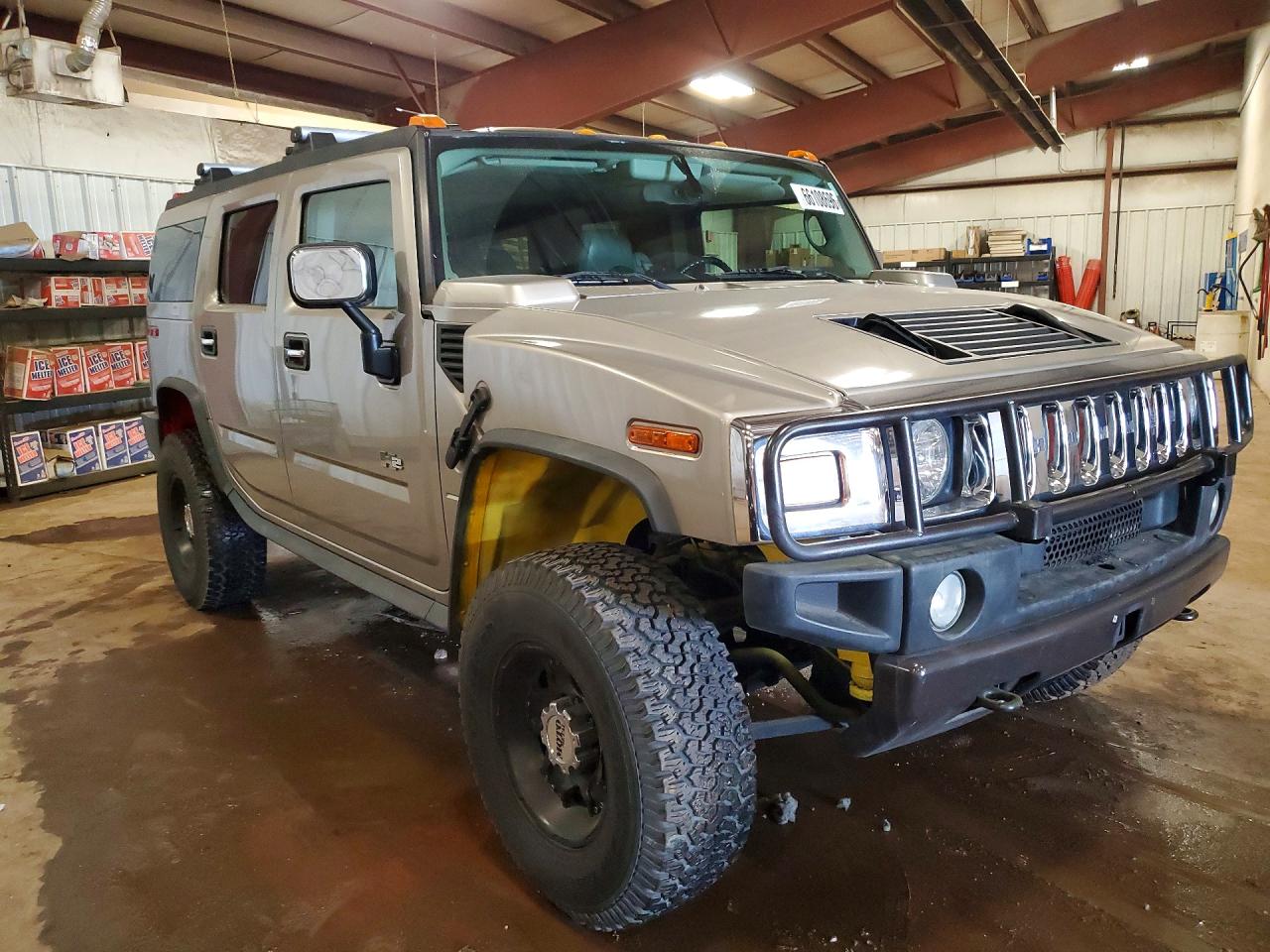 2003 Hummer H2 Желто-коричневый vin: 5GRGN23U33H135391