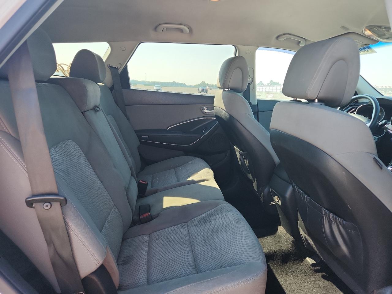 2015 Hyundai Santa Fe Gls White vin: KM8SM4HF0FU089000