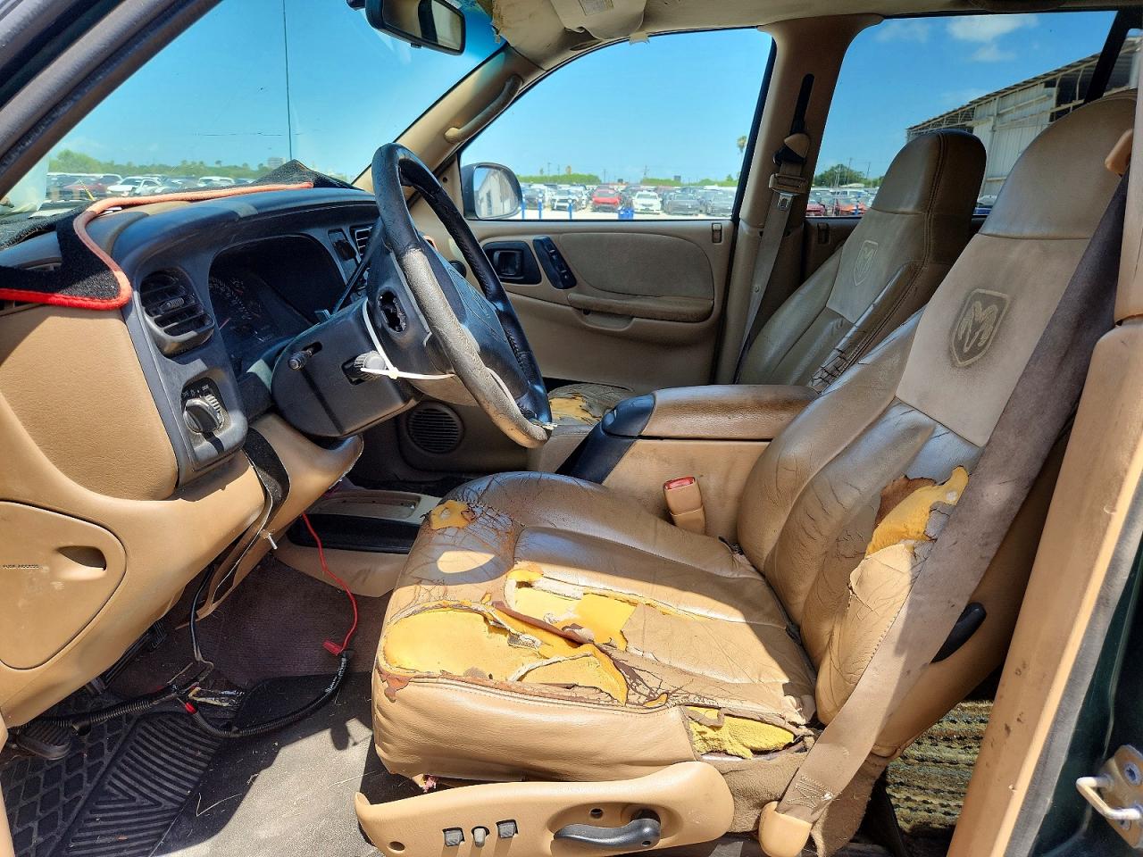 1999 Dodge Durango Green vin: 1B4HR28Y7XF622856