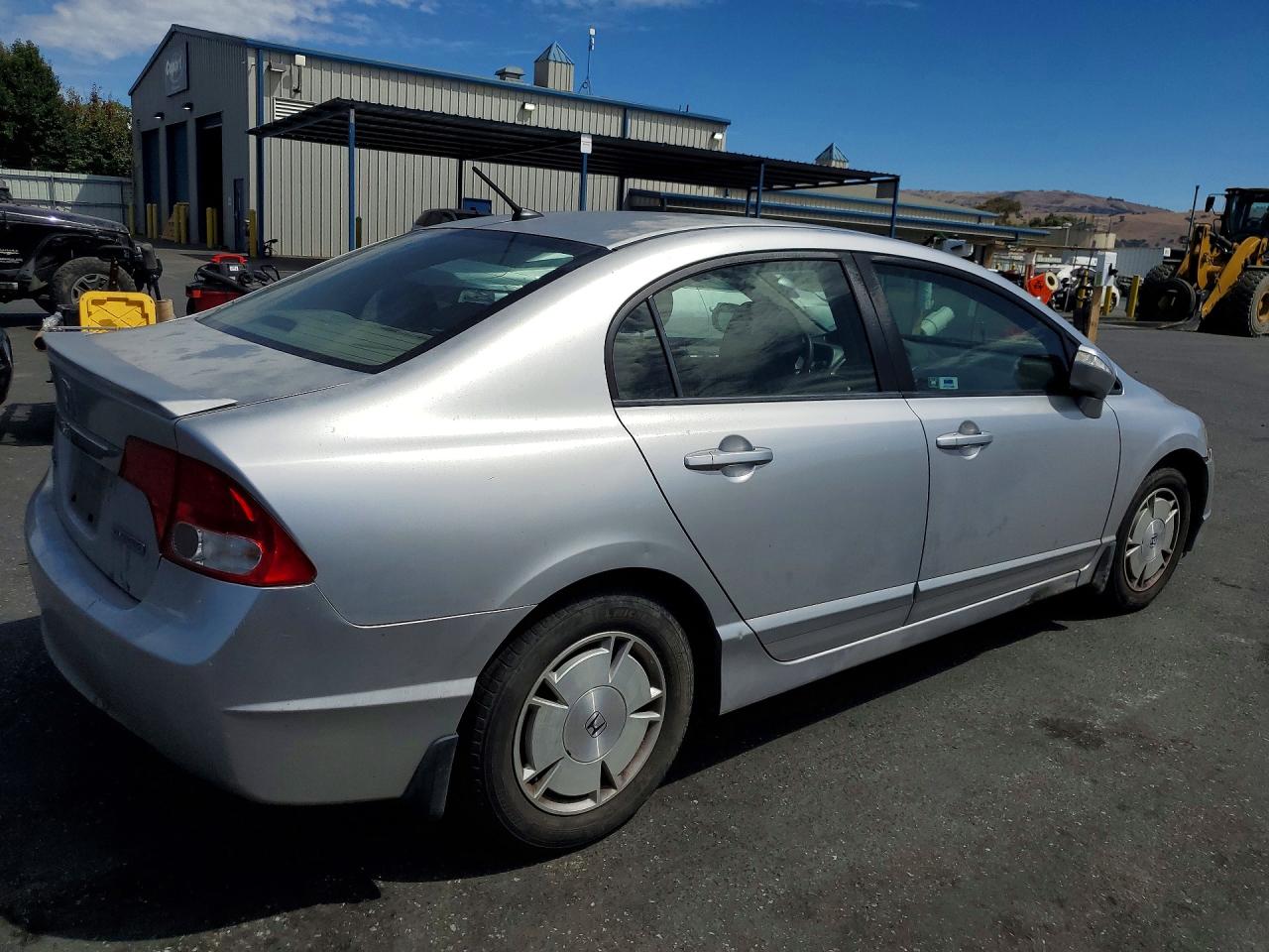 2009 Honda Civic Hybrid Silver vin: JHMFA362X9S006440