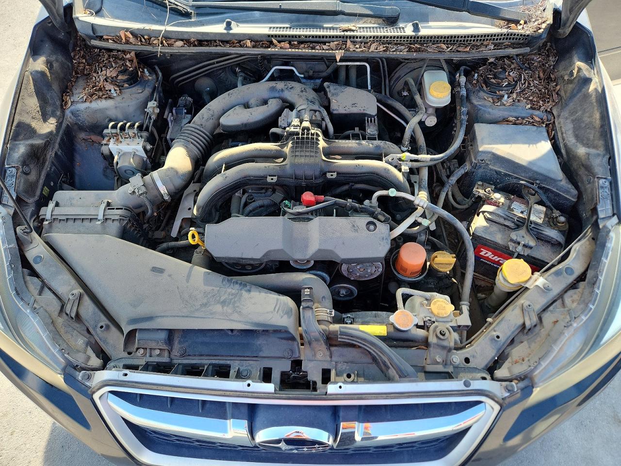 2013 Subaru Impreza Premium Серый vin: JF1GJAC62DH022256