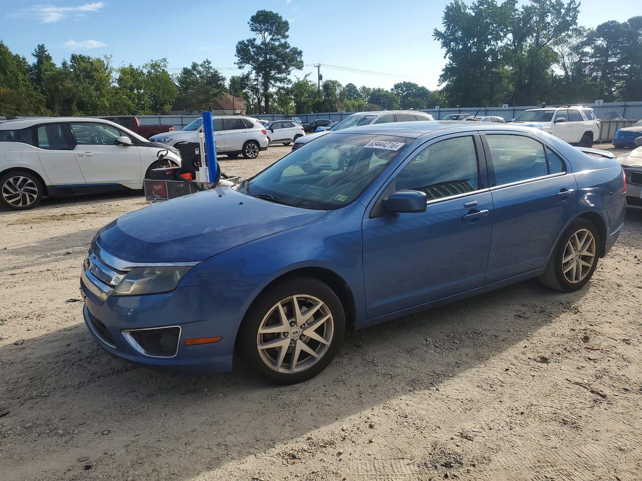 2010 Ford Fusion Sel Blue vin: 3FAHP0JG7AR275267