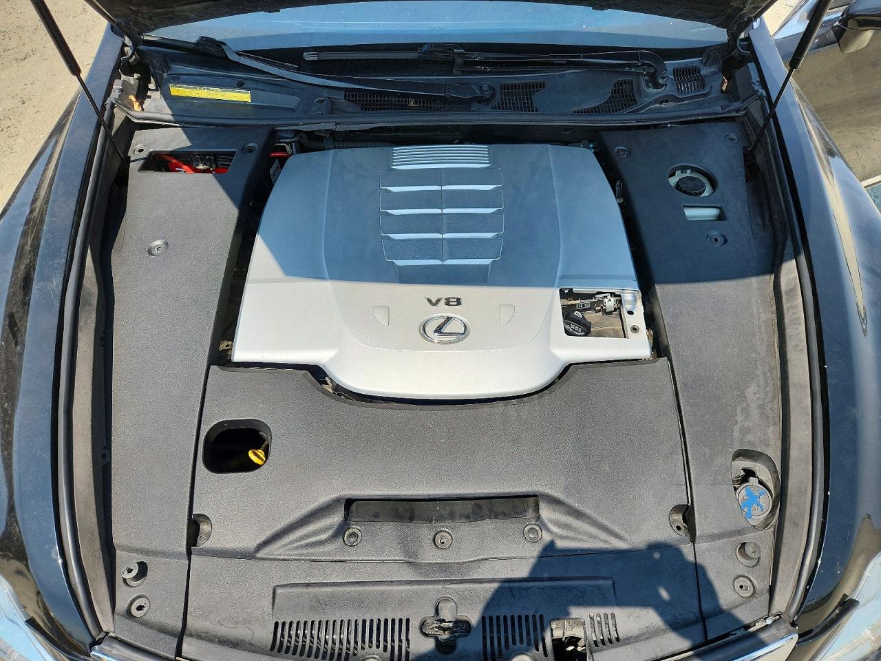 2008 Lexus Ls 460 Black vin: JTHBL46F285074309