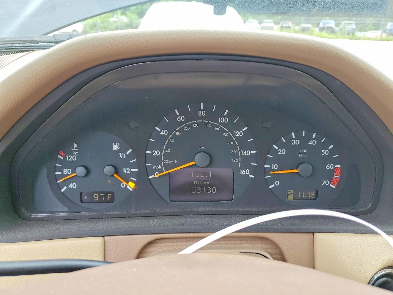 2001 Mercedes-benz E 320 Black vin: WDBJF65JX1B309079