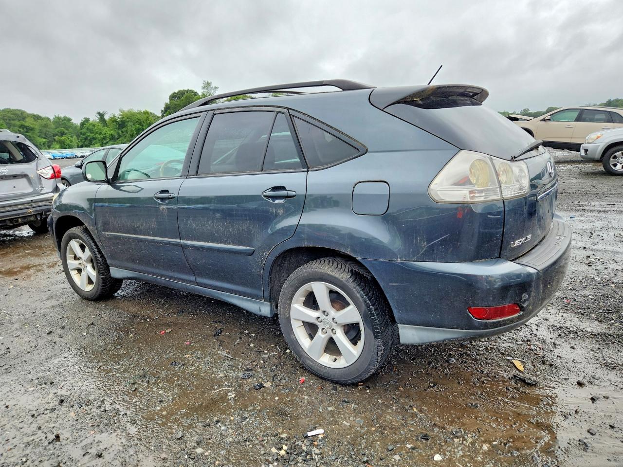 2007 Lexus Rx 350 Gray vin: 2T2HK31U17C035450