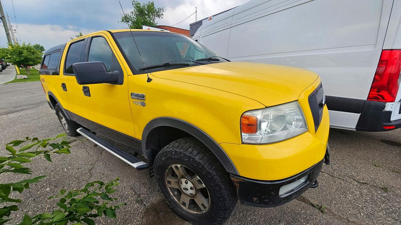 2004 Ford F150 Supercrew Yellow vin: 1FTPW14584KC94878