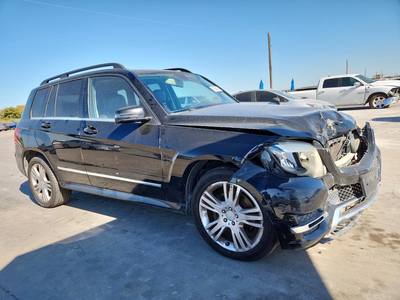 2013 Mercedes-benz Glk 350 4matic Black vin: WDCGG8JB4DG115796
