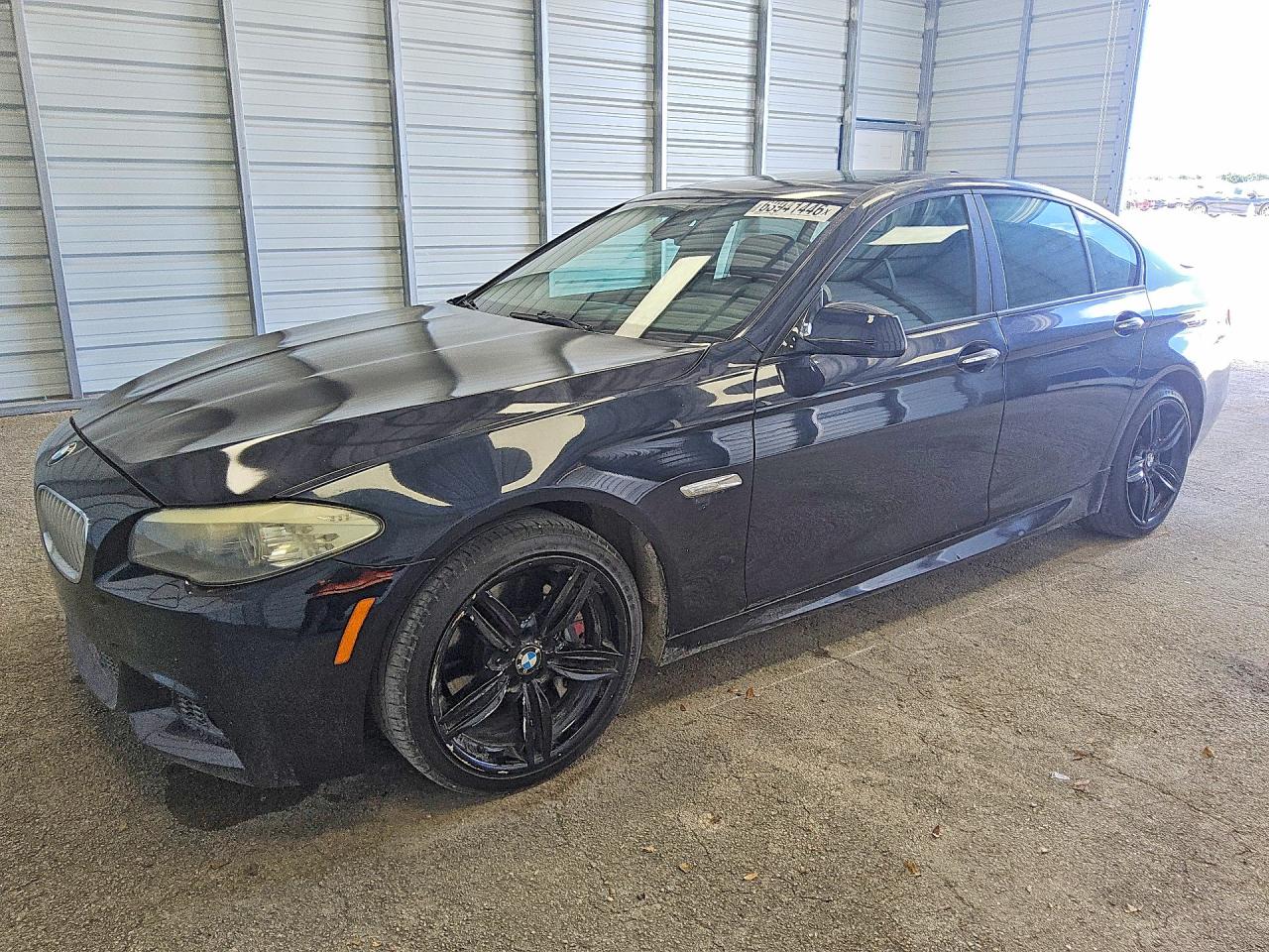 2011 Bmw 550 I Black vin: WBAFR9C50BDV58161