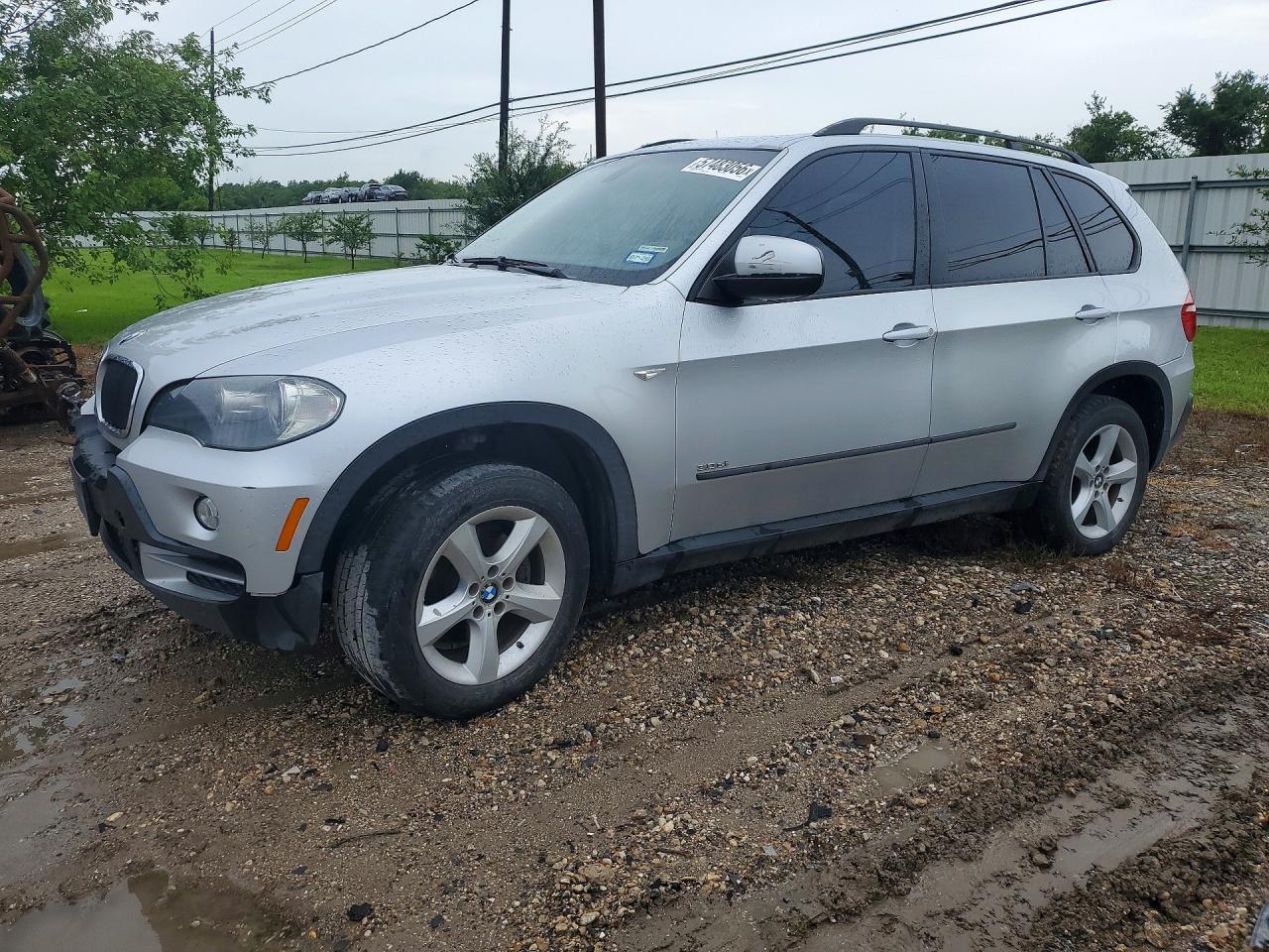2008 Bmw X5 3.0i Silver vin: 5UXFE43528L033942