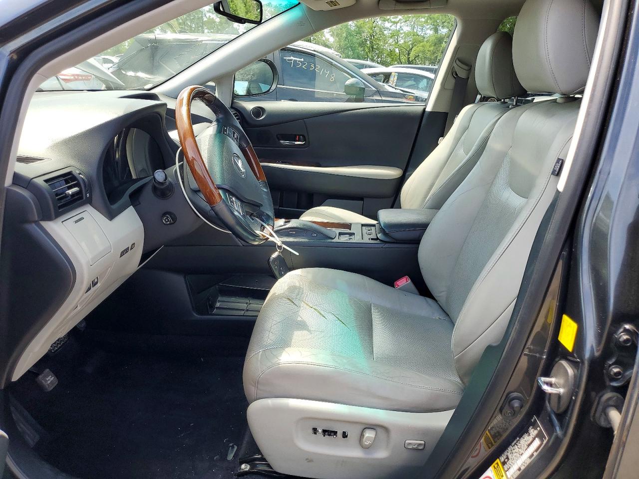 2011 Lexus Rx 450h Charcoal vin: JTJBC1BA6B2042219