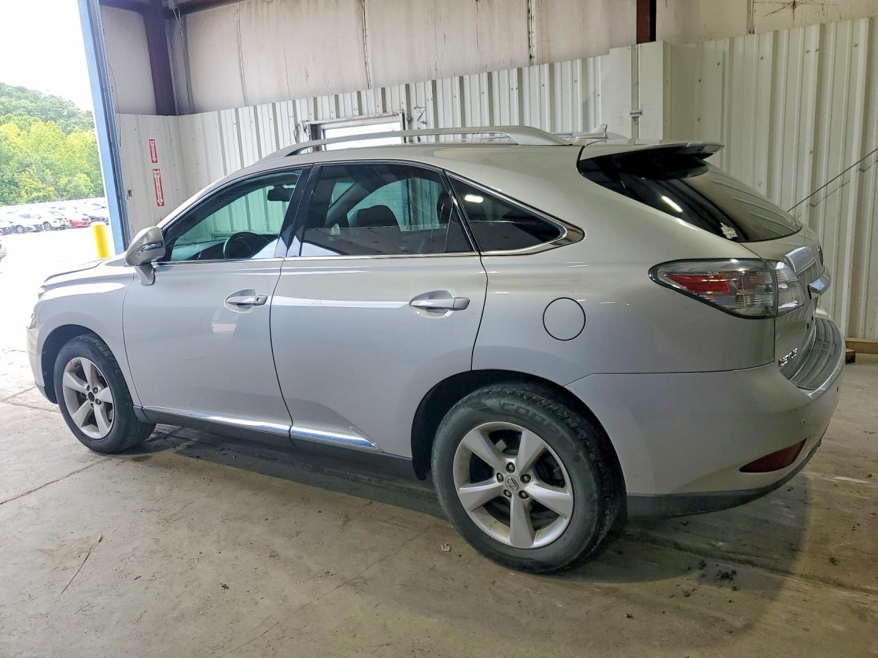 2010 Lexus Rx 350 Silver vin: 2T2BK1BA1AC053355