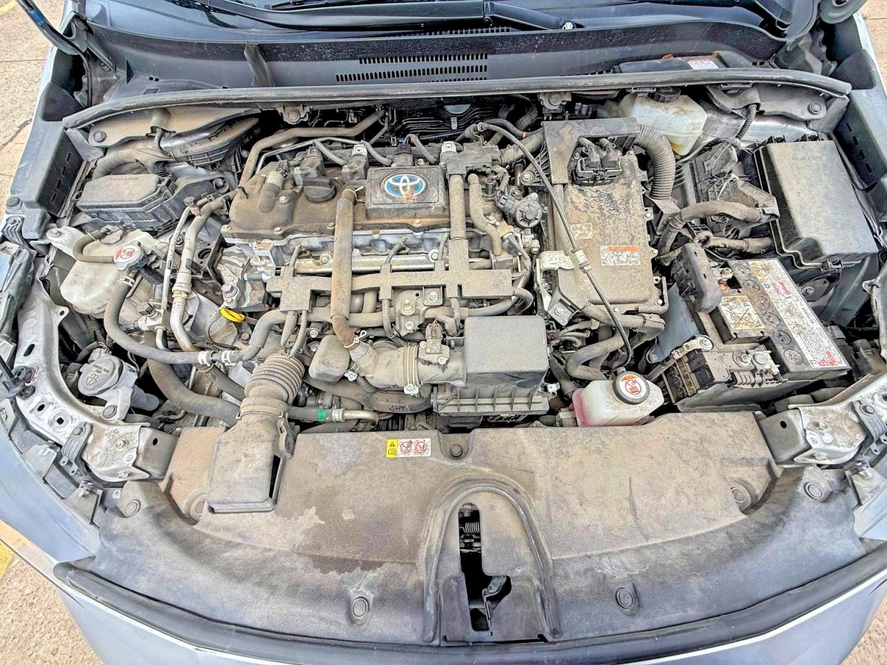 2022 Toyota Corolla Hybrid Le Серебряный vin: JTDEAMDE3N3008597