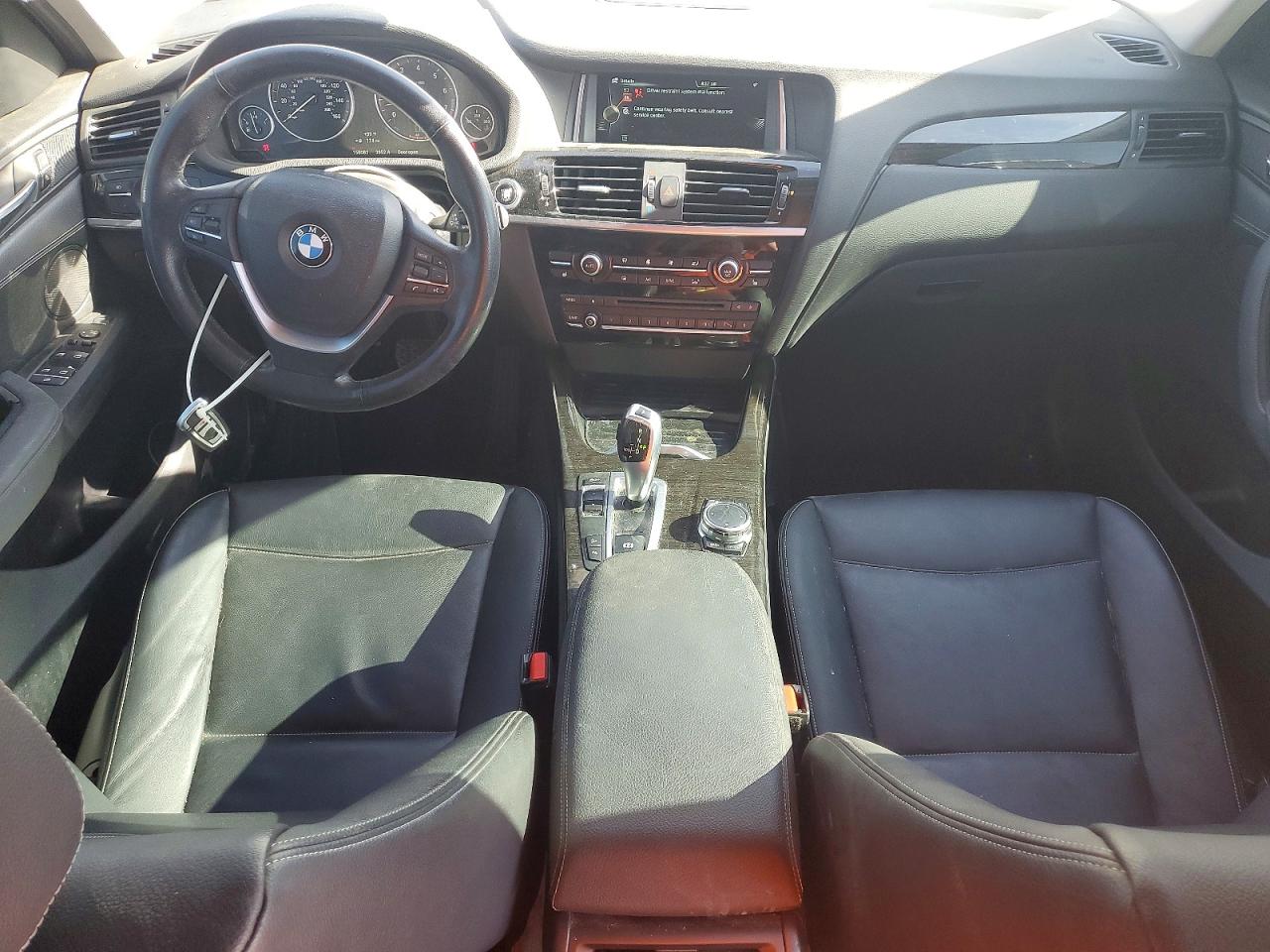 2015 Bmw X3 Xdrive28i White vin: 5UXWX9C57F0D57316