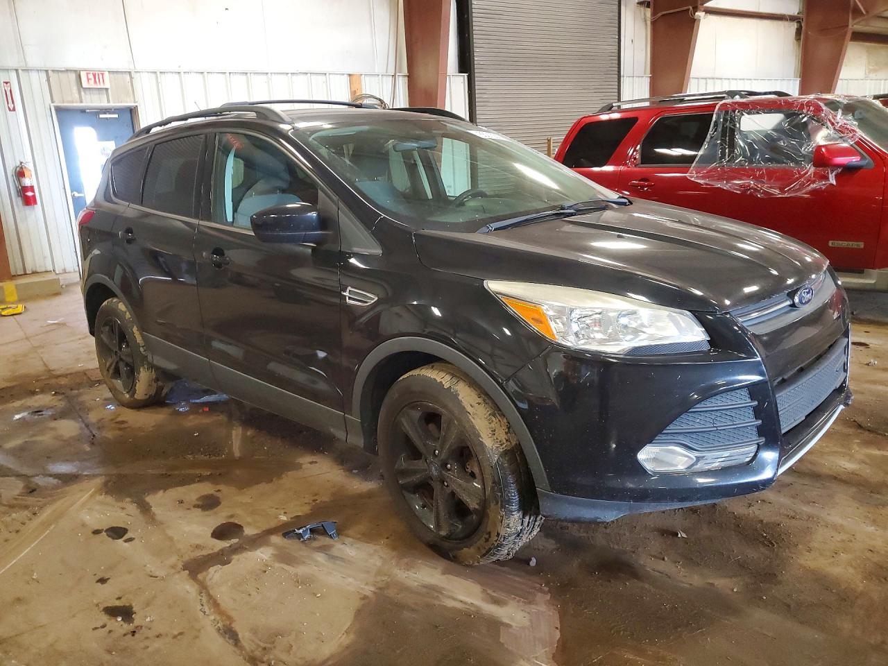 2014 Ford Escape Se Black vin: 1FMCU9GX8EUD89720