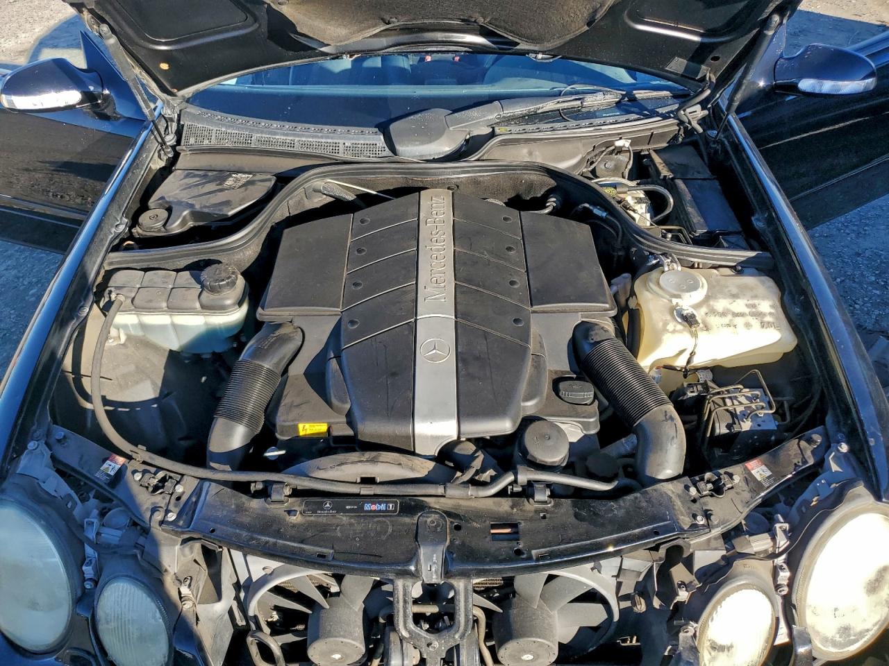 2002 Mercedes-benz Clk 430 Black vin: WDBLK70G42T112989