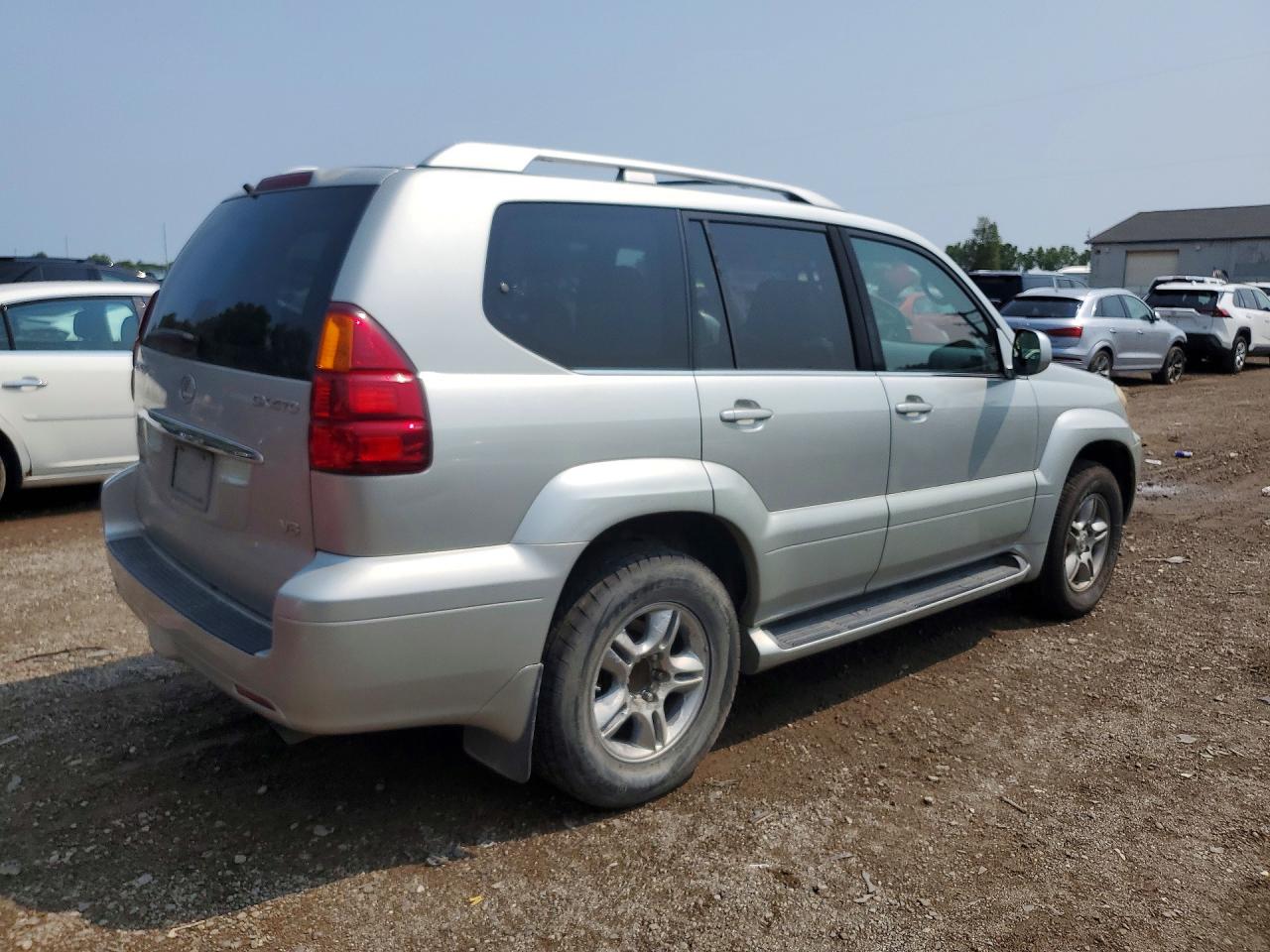 2005 Lexus Gx 470 Silver vin: JTJBT20X650072138