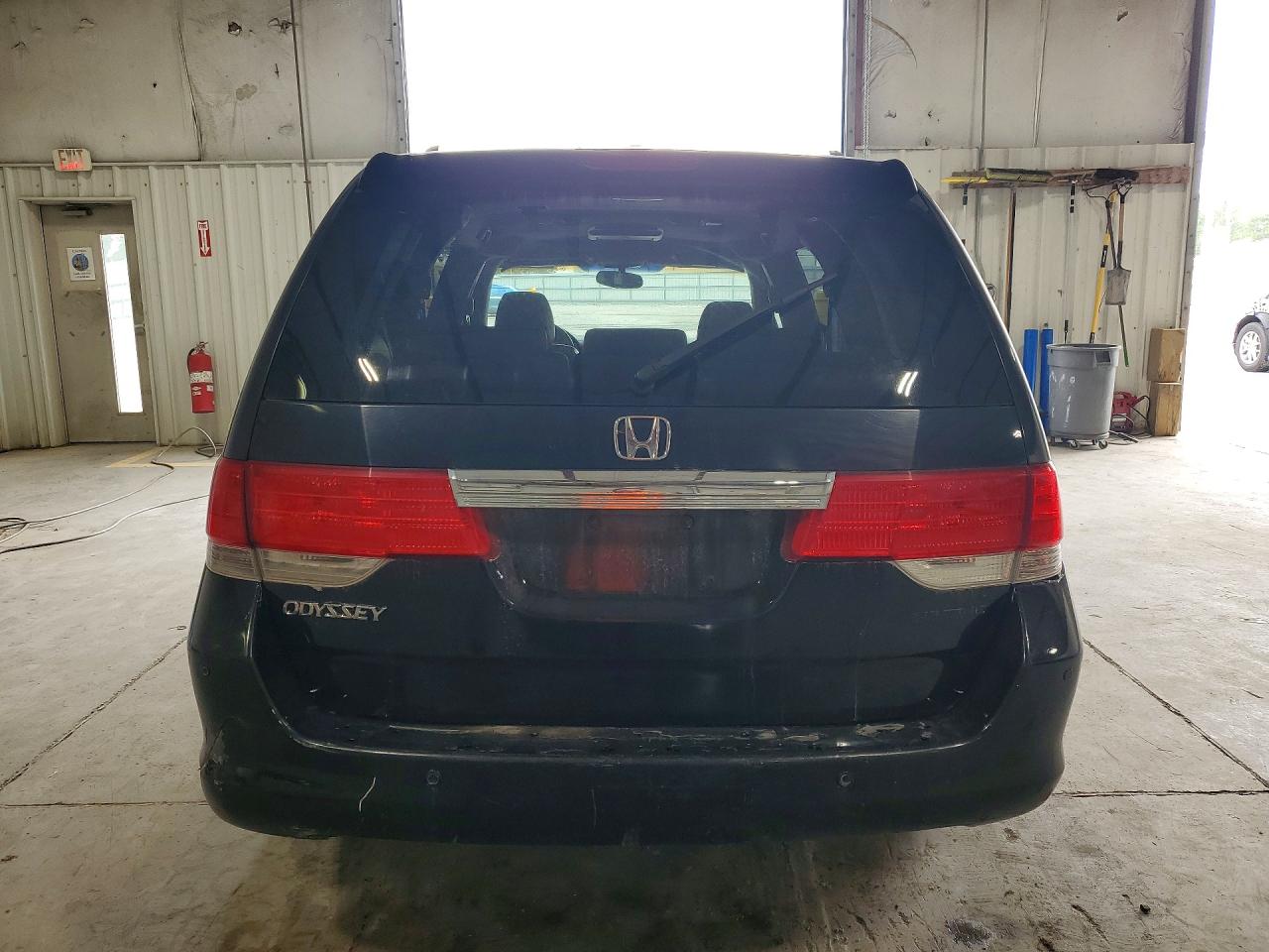 2008 Honda Odyssey Touring Black vin: 5FNRL38838B078683