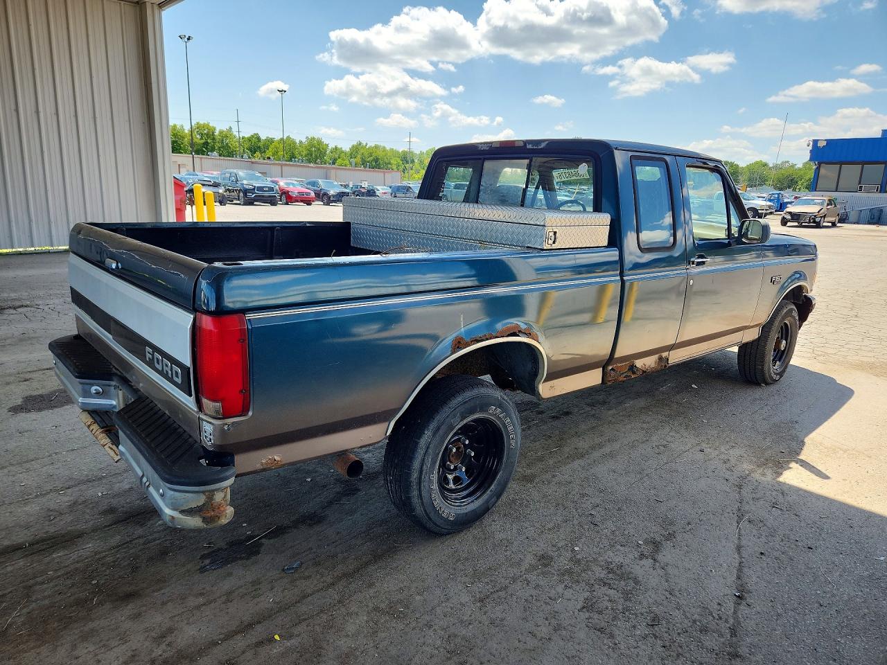 1995 Ford F150 Green vin: 1FTEX14HXSKB22394