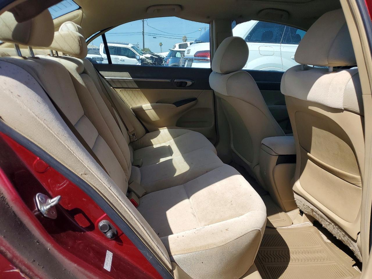 2007 Honda Civic Ex Maroon vin: 1HGFA16867L018328