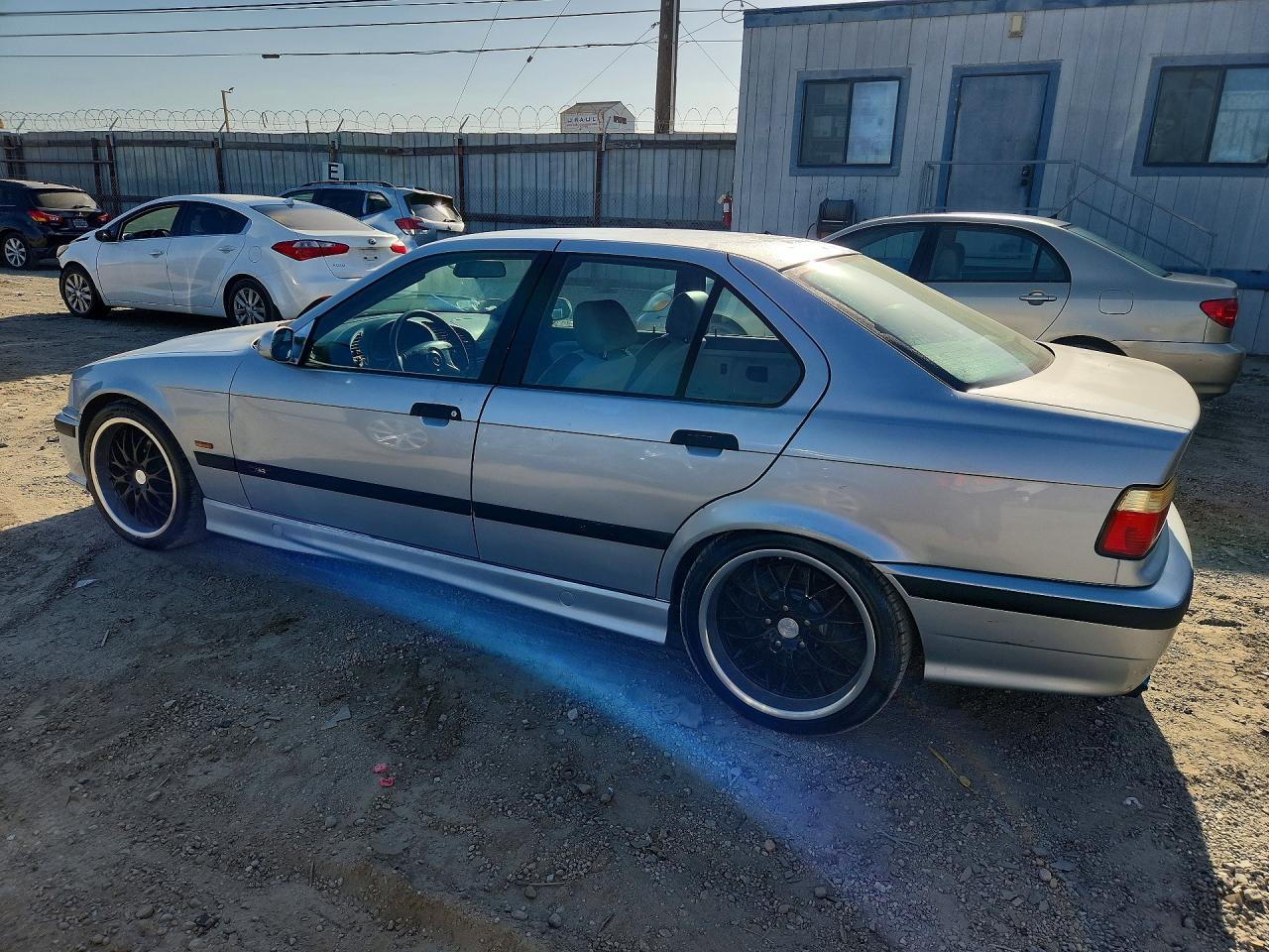1998 Bmw M3 Silver vin: WBSCD9324WEE07197