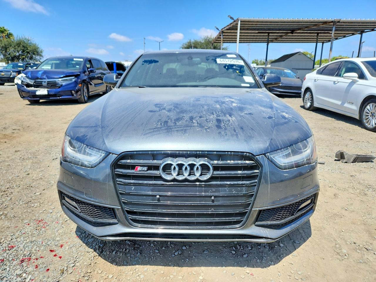 2015 Audi S4 Premium Plus Charcoal vin: WAUBGAFL1FA067492
