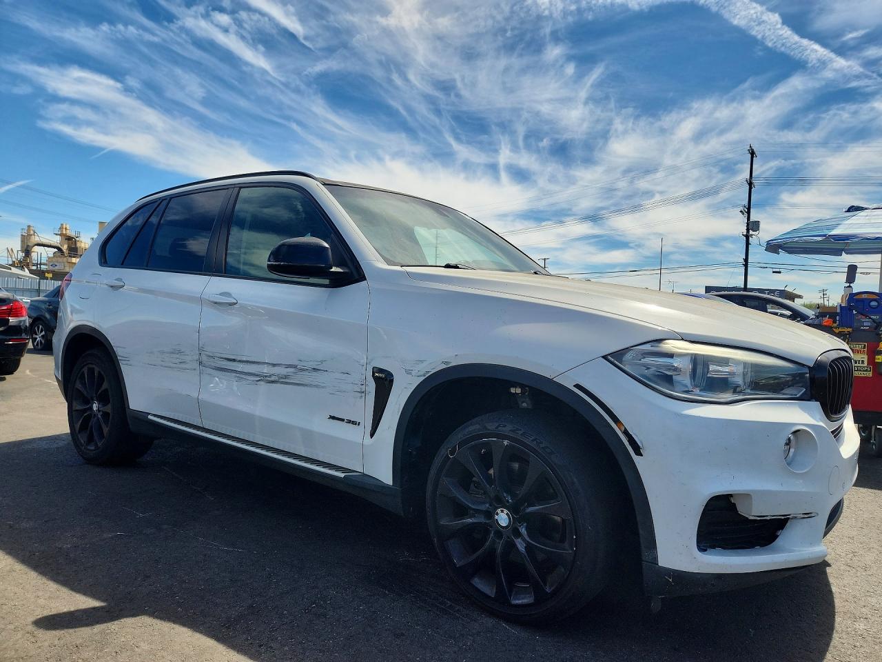 2015 Bmw X5 Xdrive35i Белый vin: 5UXKR0C55F0P10248