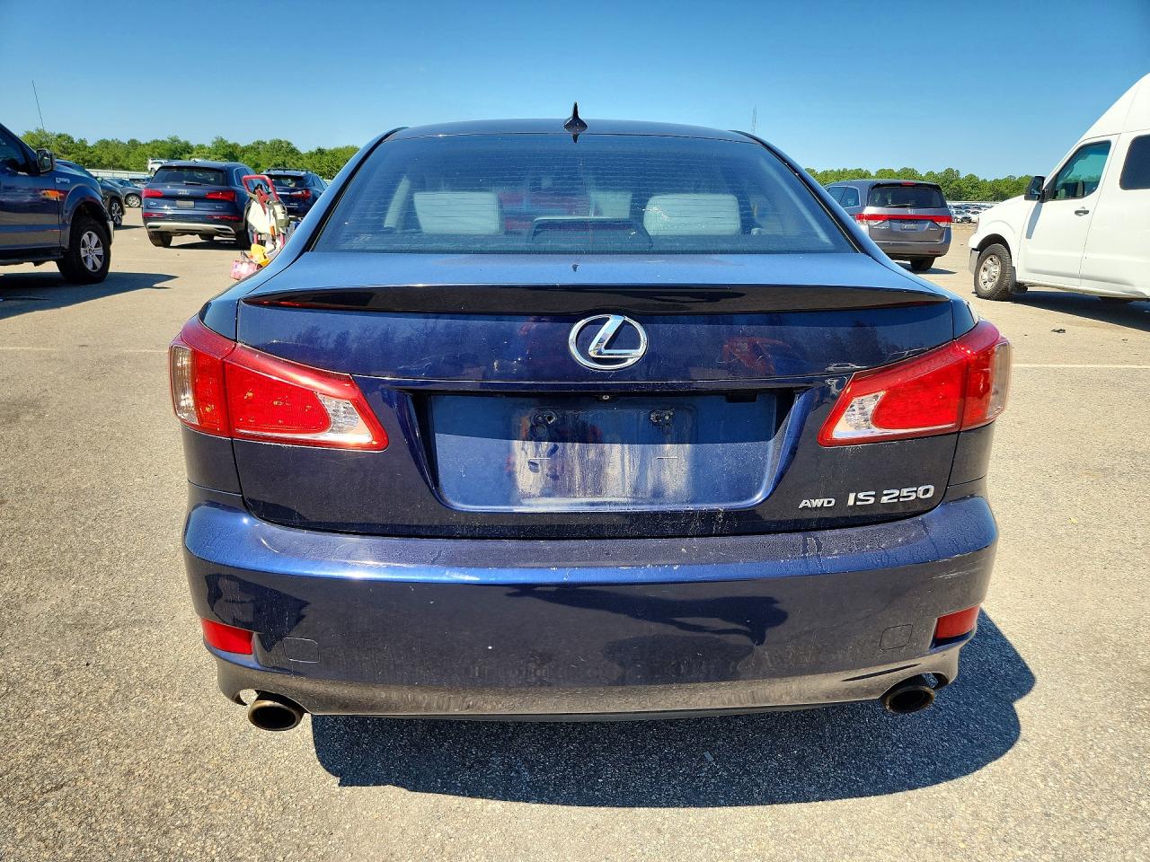 2011 Lexus Is 250 Blue vin: JTHCF5C24B5051530