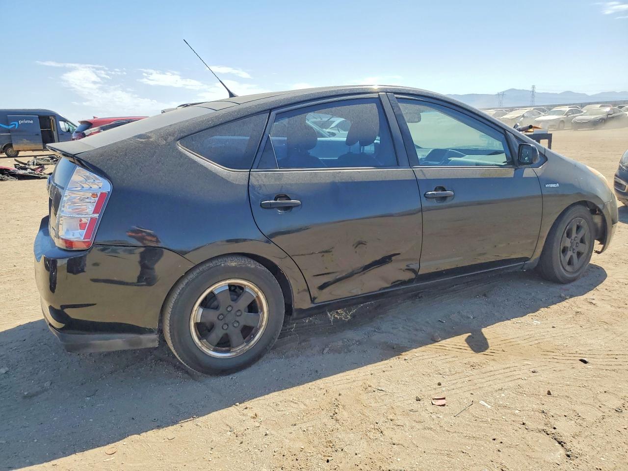 2008 Toyota Prius Base Black vin: JTDKB20U183329107