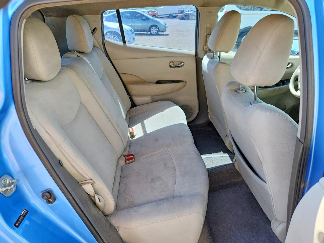 2011 Nissan Leaf Sv Синий vin: JN1AZ0CP3BT002560