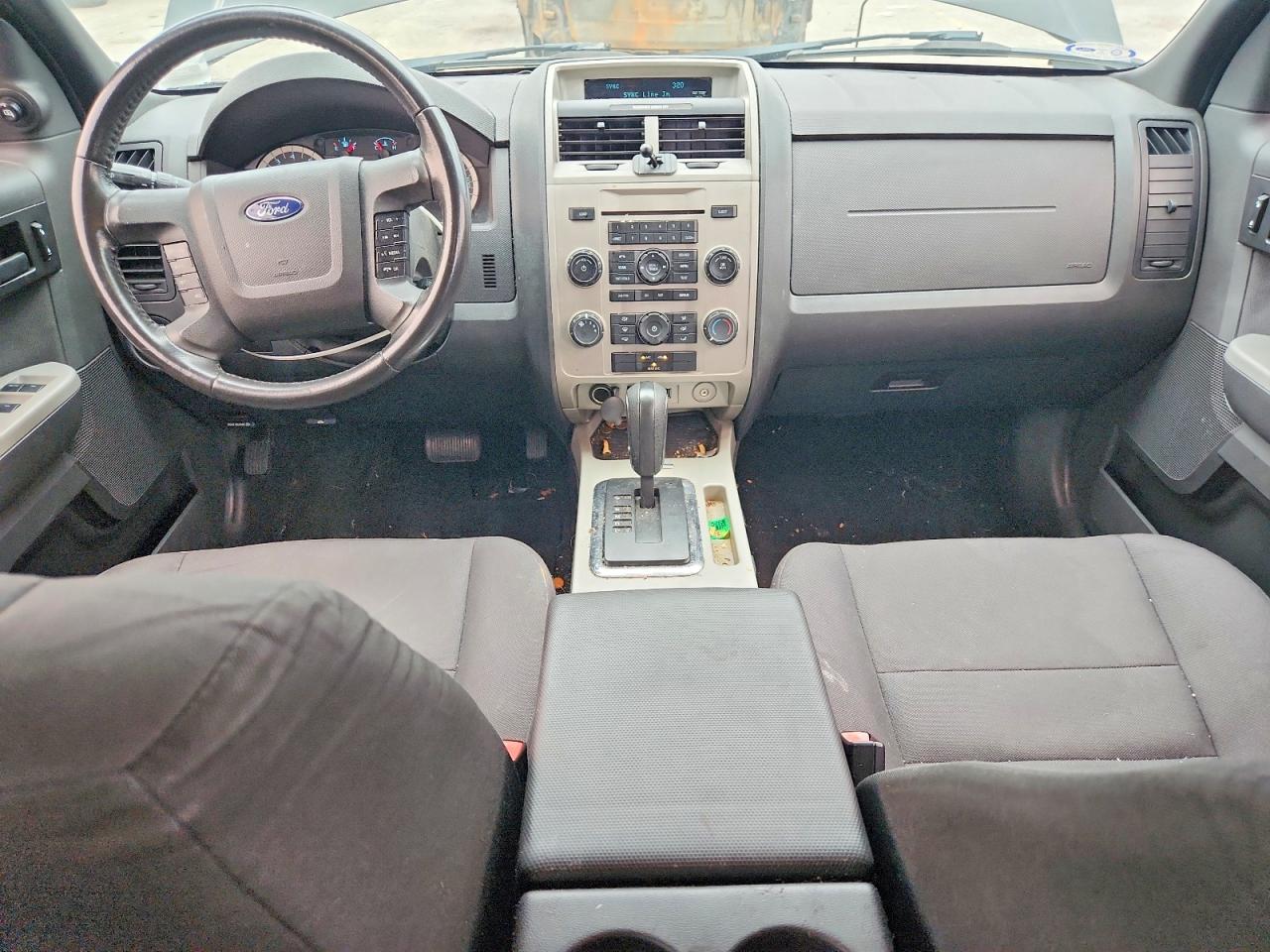 2012 Ford Escape Xlt Black vin: 1FMCU9DG5CKC55454