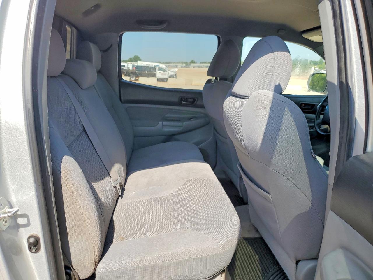 2009 Toyota Tacoma Double Cab Long Bed Silver vin: 5TEMU52N89Z600998