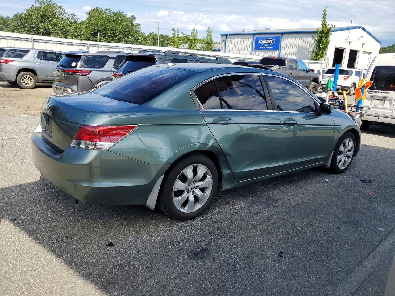 2008 Honda Accord Exl Green vin: 1HGCP26858A122393
