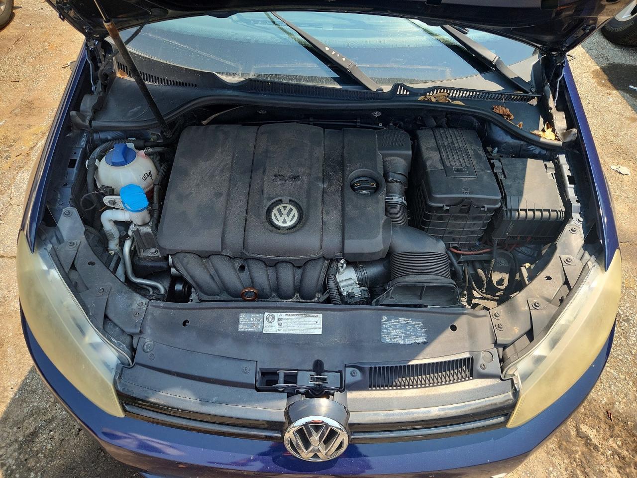 2010 Volkswagen Golf Blue vin: WVWDA7AJ0AW375223