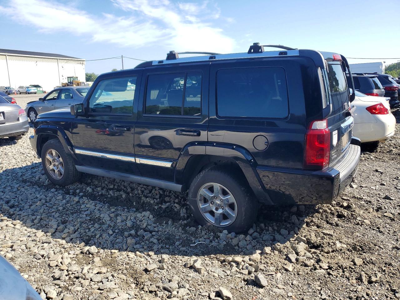 2006 Jeep Commander Limited Black vin: 1J8HH58286C323274
