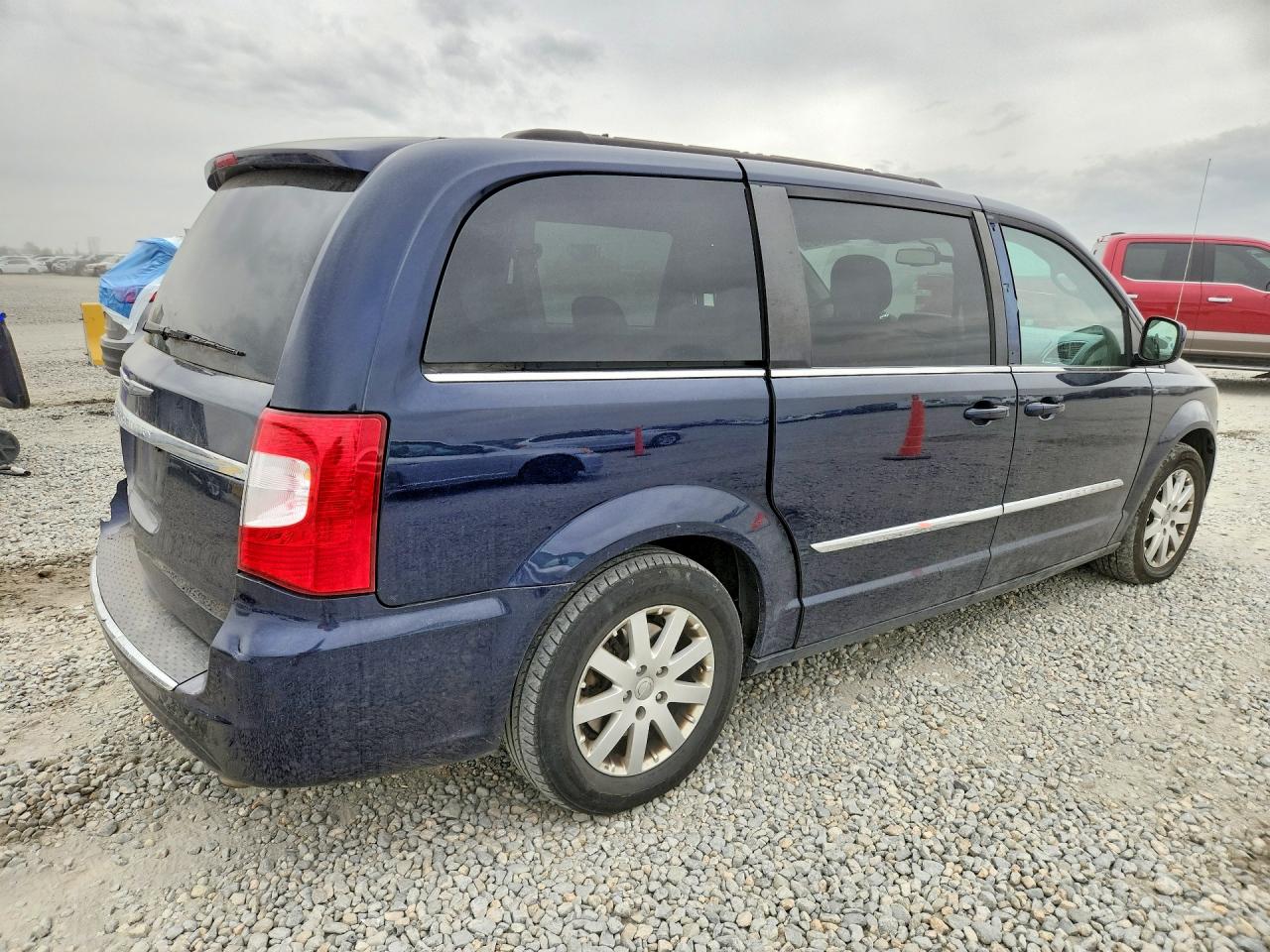 2015 Chrysler Town & Country Touring Blue vin: 2C4RC1BG7FR717752