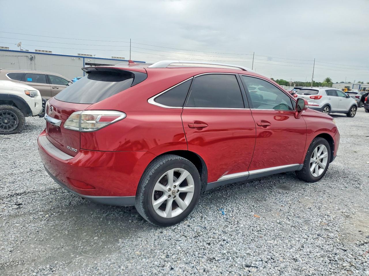 2010 Lexus Rx 350 Red vin: 2T2ZK1BA7AC022934