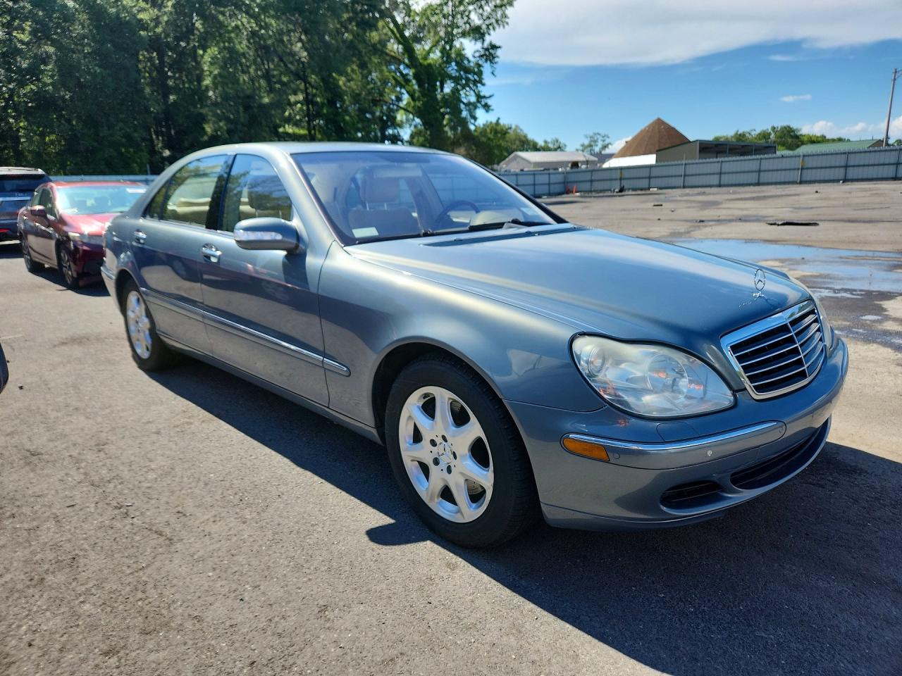 2004 Mercedes-benz S 500 4matic Blue vin: WDBNG84J74A417228