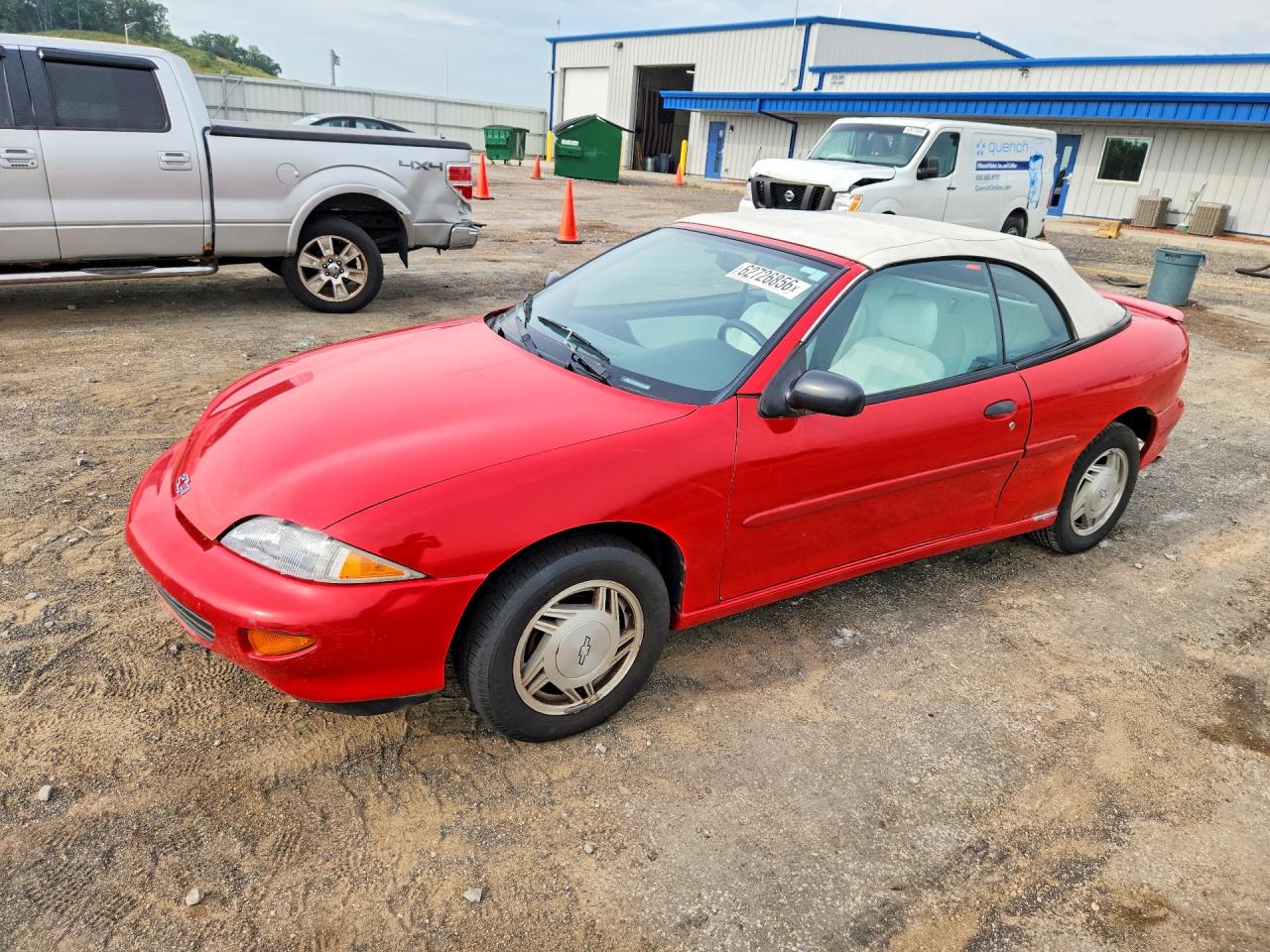 1997 Chevrolet Cavalier Ls Red vin: 4G1JF32T8VB100703