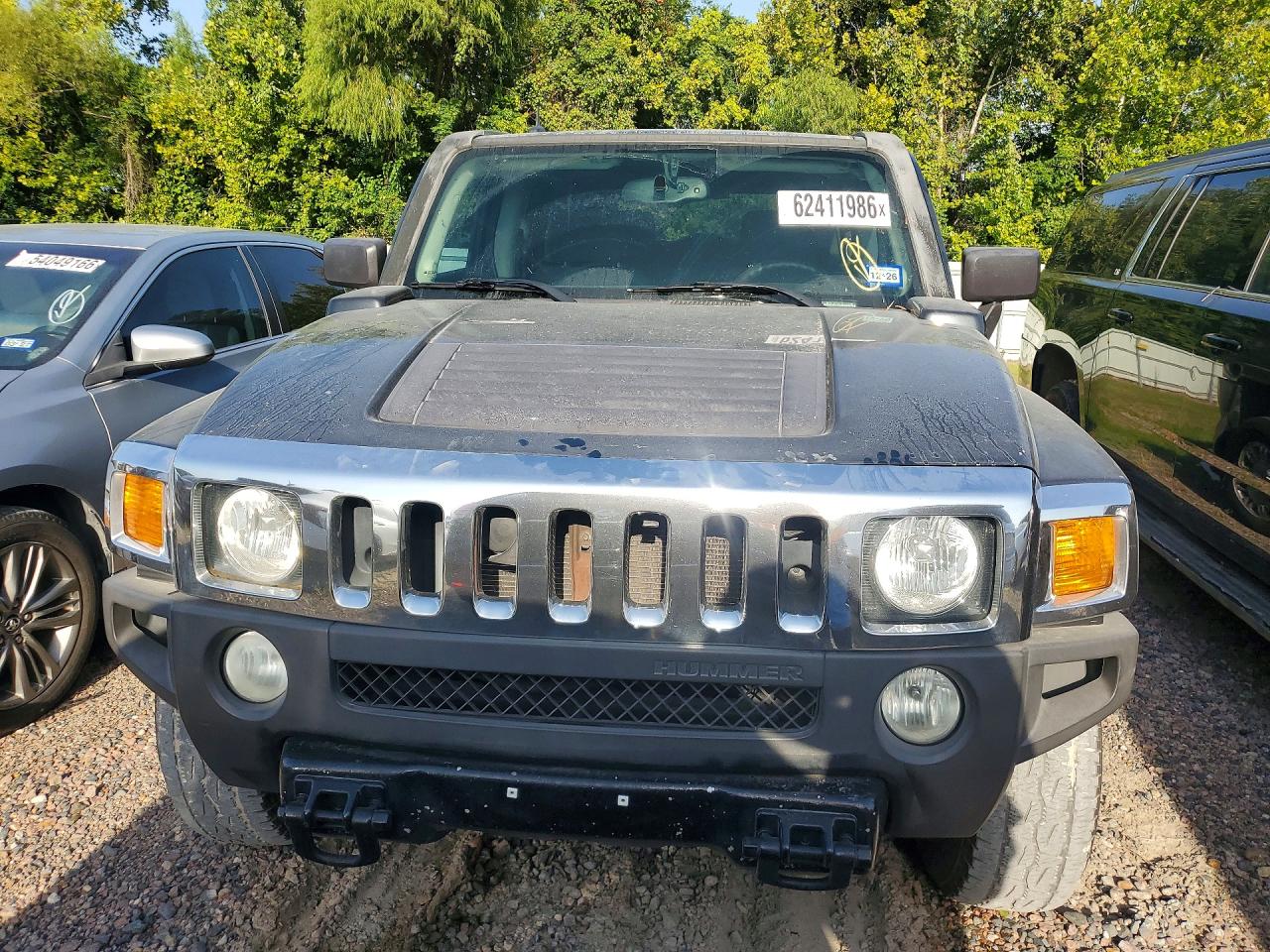 2009 Hummer H3 Black vin: 5GTEN13E798117943